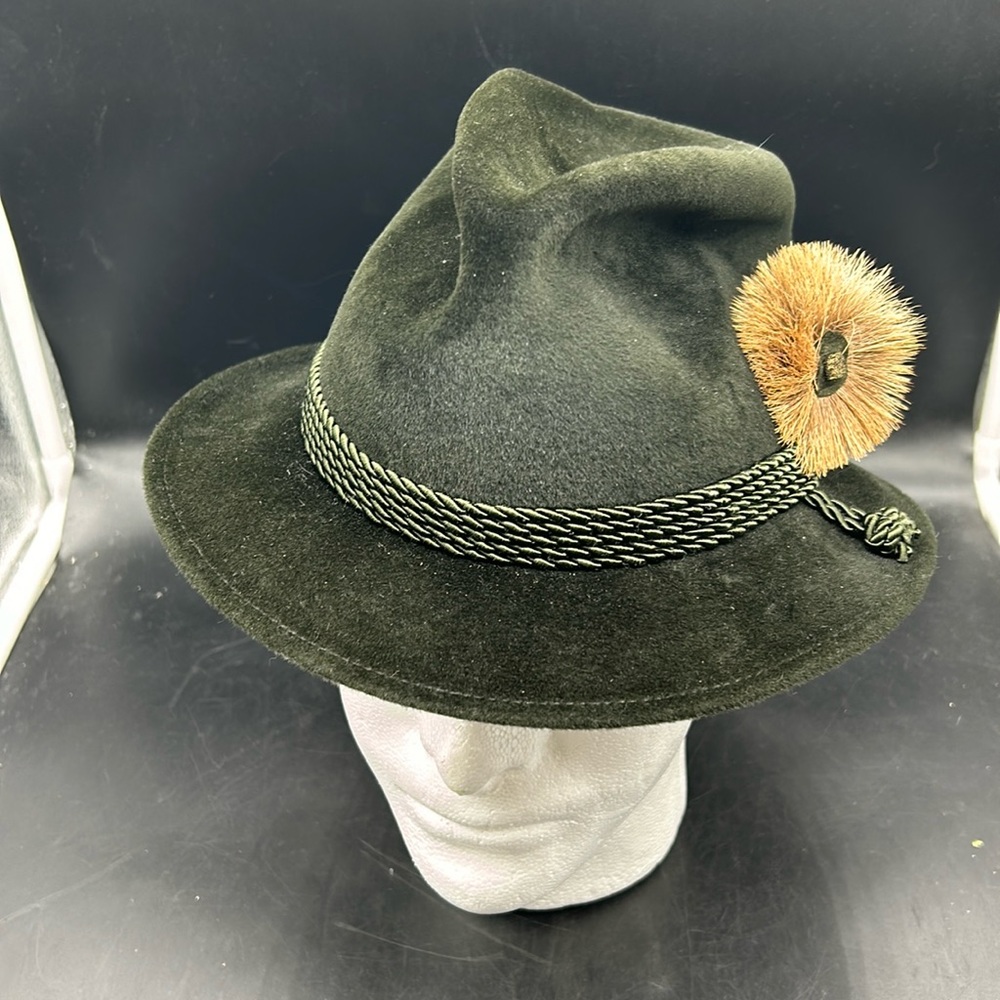 Authentic Austrian Fedora 21” Black